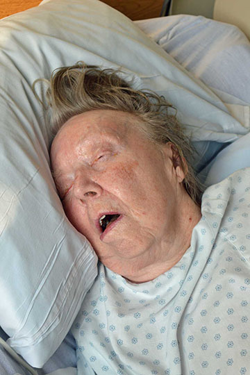 Beverly, her last Saturday morning